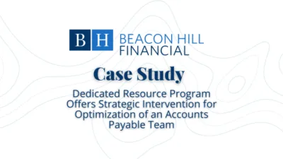 Dedicated Resource Program Offers Strategic Intervention for Optimization of an Accounts Payable Team