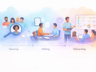 BHLS Sourcing Vetting Onboarding and Starting a Project Management Expert within Two Weeks