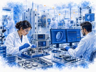Beacon Hill Technologies illustration to portray Scaling Regulated Testing and Engineering Support for Medical Device Development