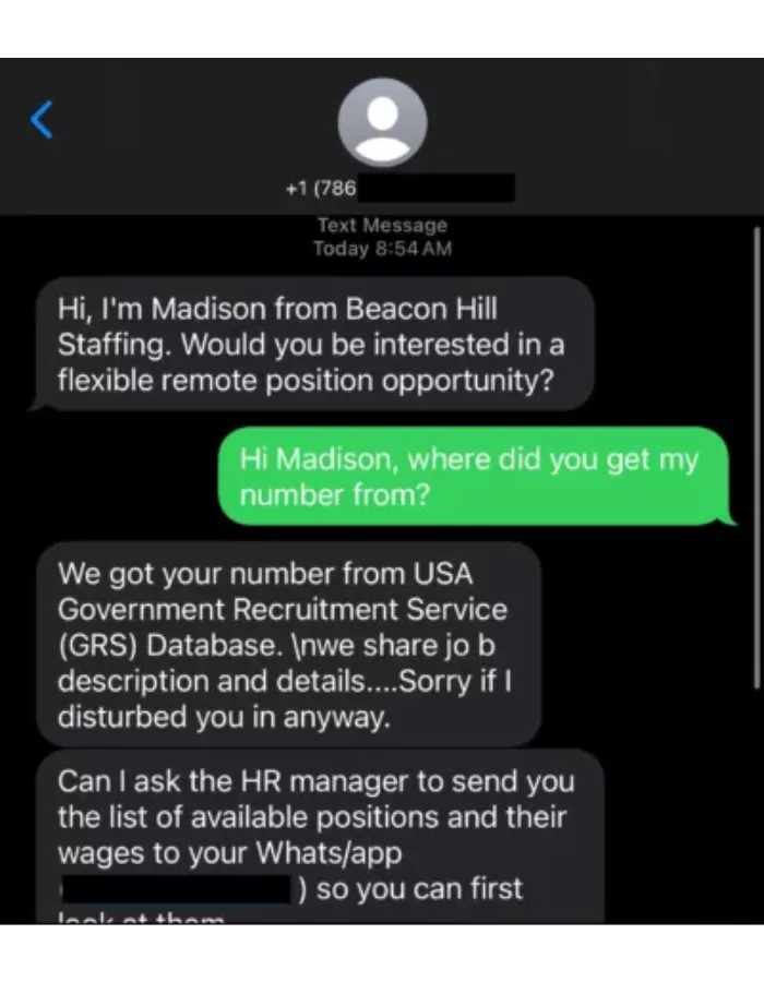 Headshot of Scam Example